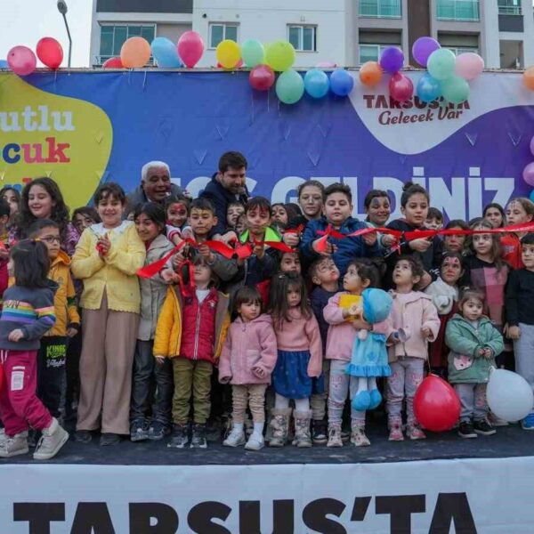 Tarsus Belediyesi'nin Mutlu Çocuk Parkı'nın açılışı-1