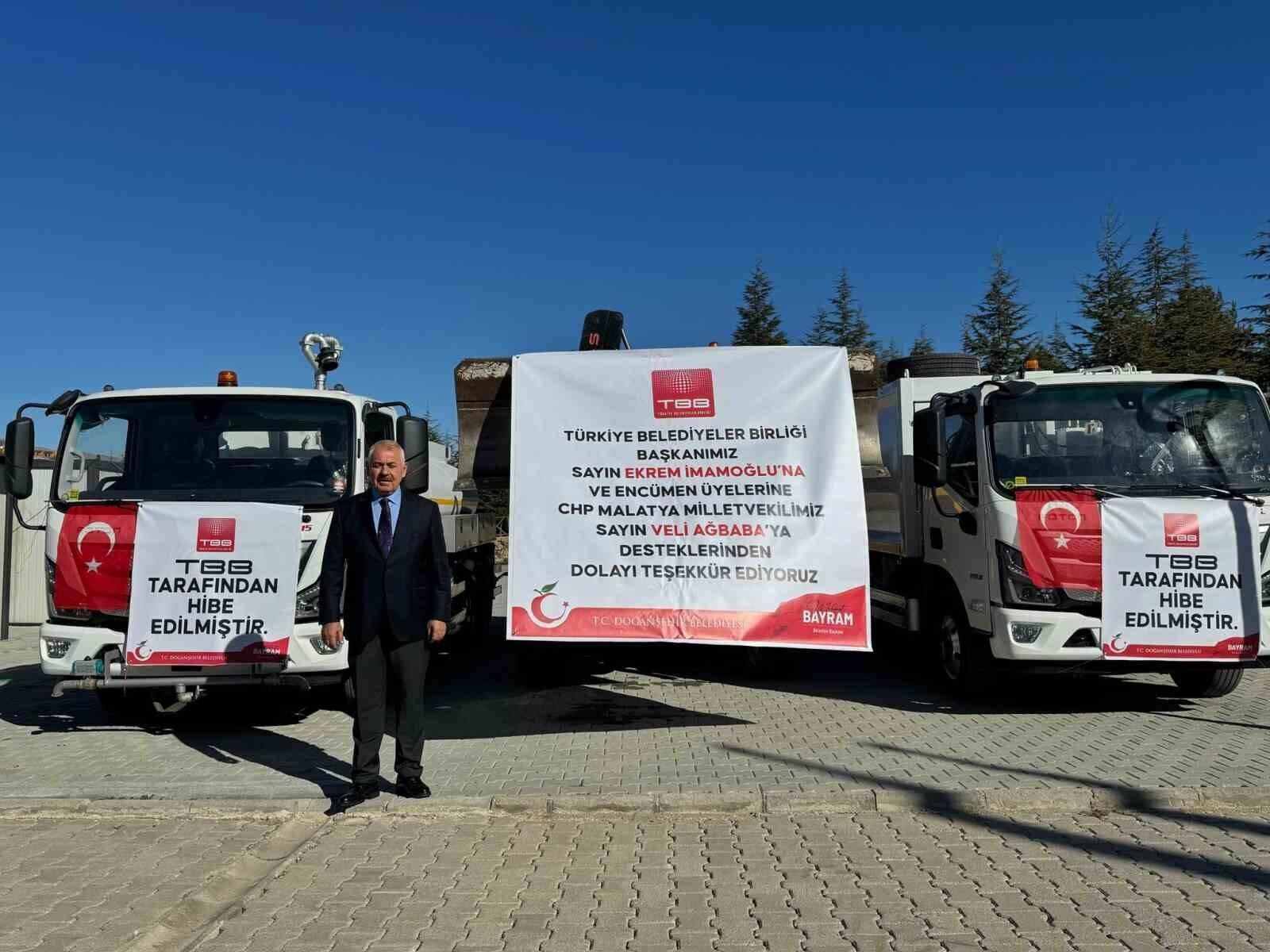 TBB Doğanşehir Belediyesi’ne Araç Desteği Verdi