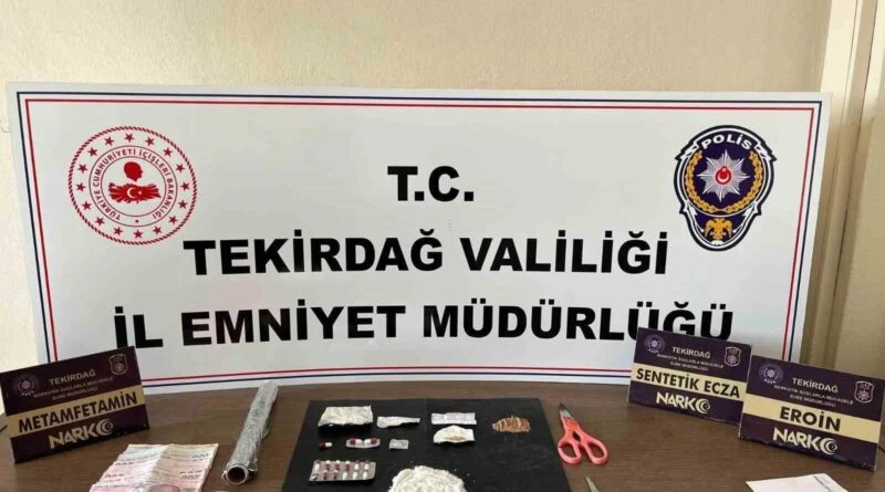 Tekirdağ'da Uyuşturucu Operasyonları: 9 Tutuklama, 90 Yasal İşlem 1