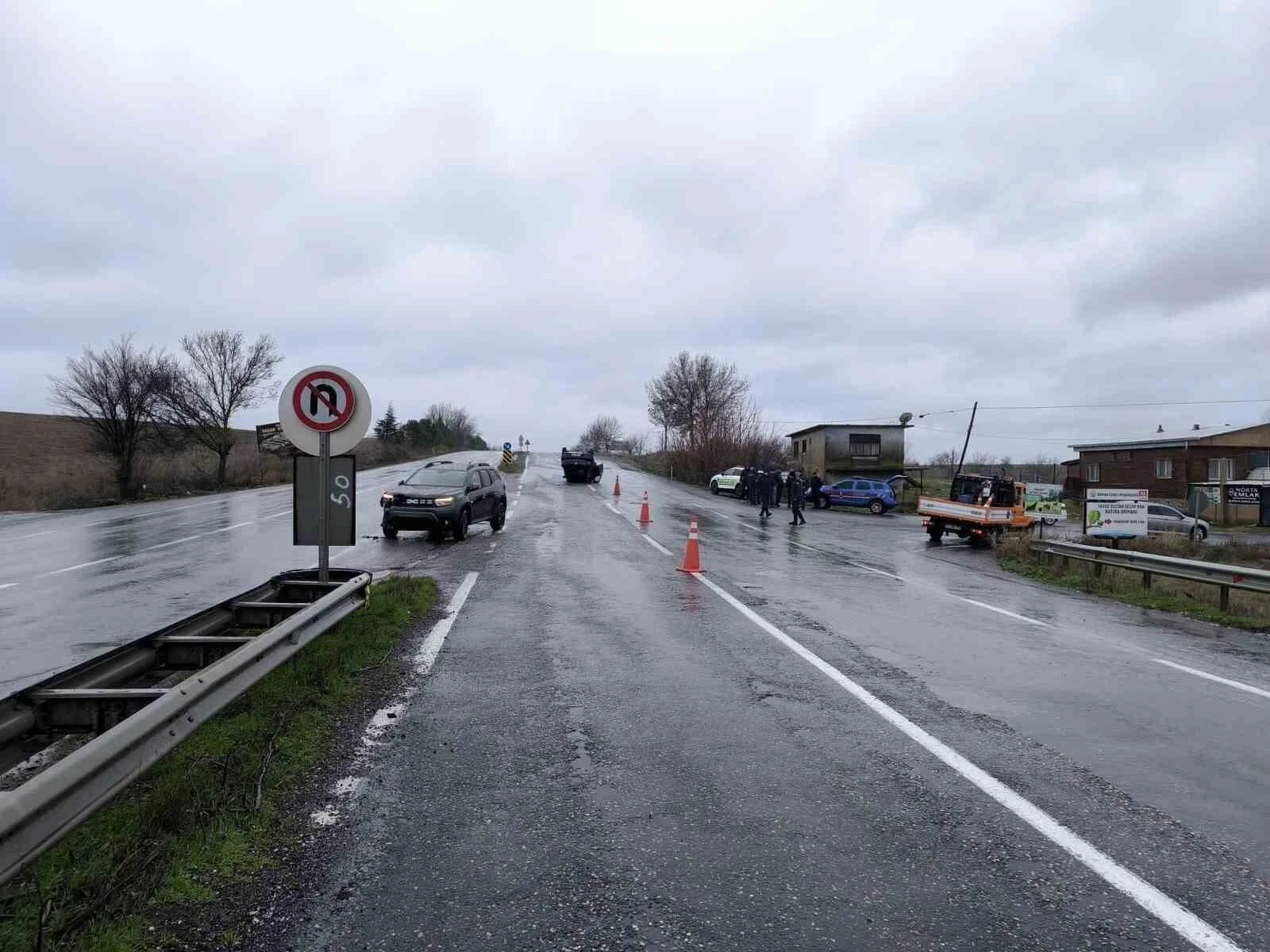 Tekirdağ Muratlı’nda Trafik Kazasında 1 Yaranlık