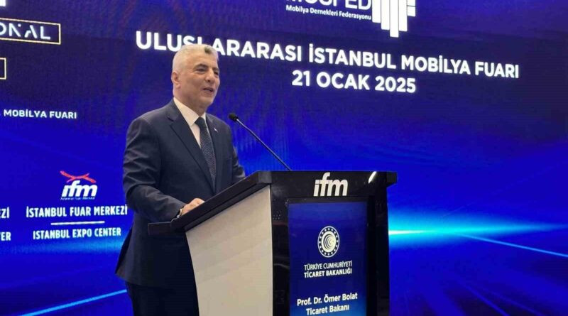 Ticaret Bakanı Ömer Bolat: Mobilya İhracatı 4,5 Milyar Dolara Ulaştı, 2030'da 12 Milyar Dolar Hedefi 1