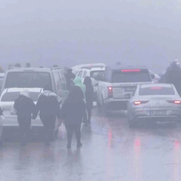 Uludağ'da otopark çilesi-1