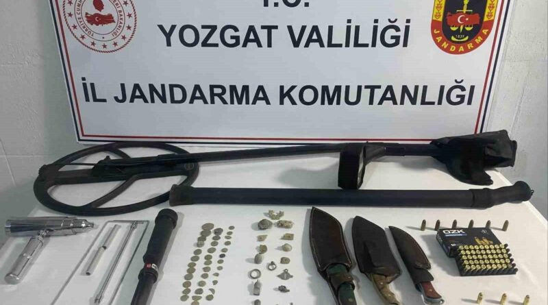 Yozgat Yerköy'de Define Arayanlar Gözaltına Alındı 1