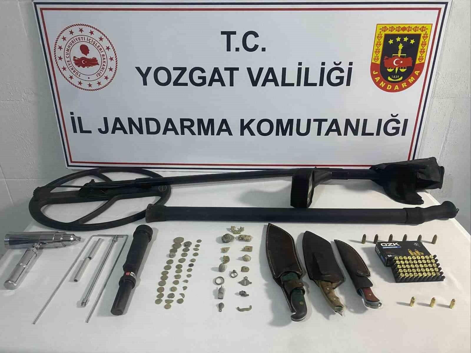 Yozgat Yerköy’de Define Arayanlar Gözaltına Alındı