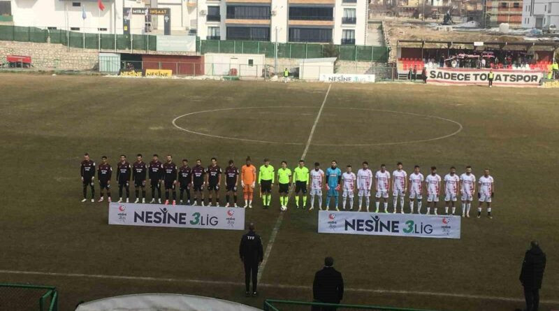 23 Elazığ FK, Tokat Belediyespor'u 1-0 Yendi 1
