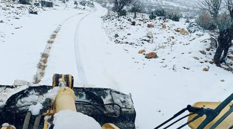 Adıyaman'da Kar Yağışı Nedeniyle 45 Köy Ulaşım İncelemesi 1