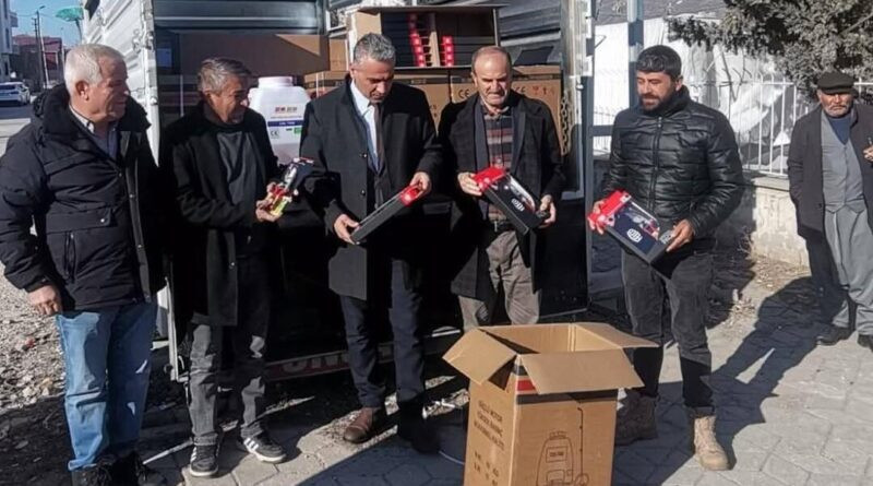 Adıyaman Gölbaşı'nda Bağcılar İçin Destek 1