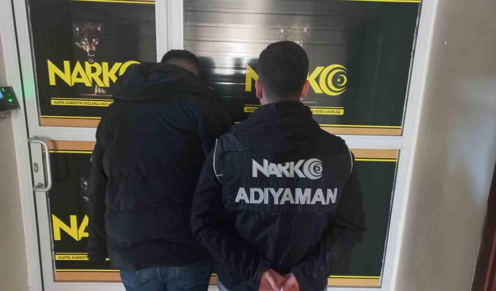 Adıyaman’da uyuşturucu operasyonu: 1 tutuklama