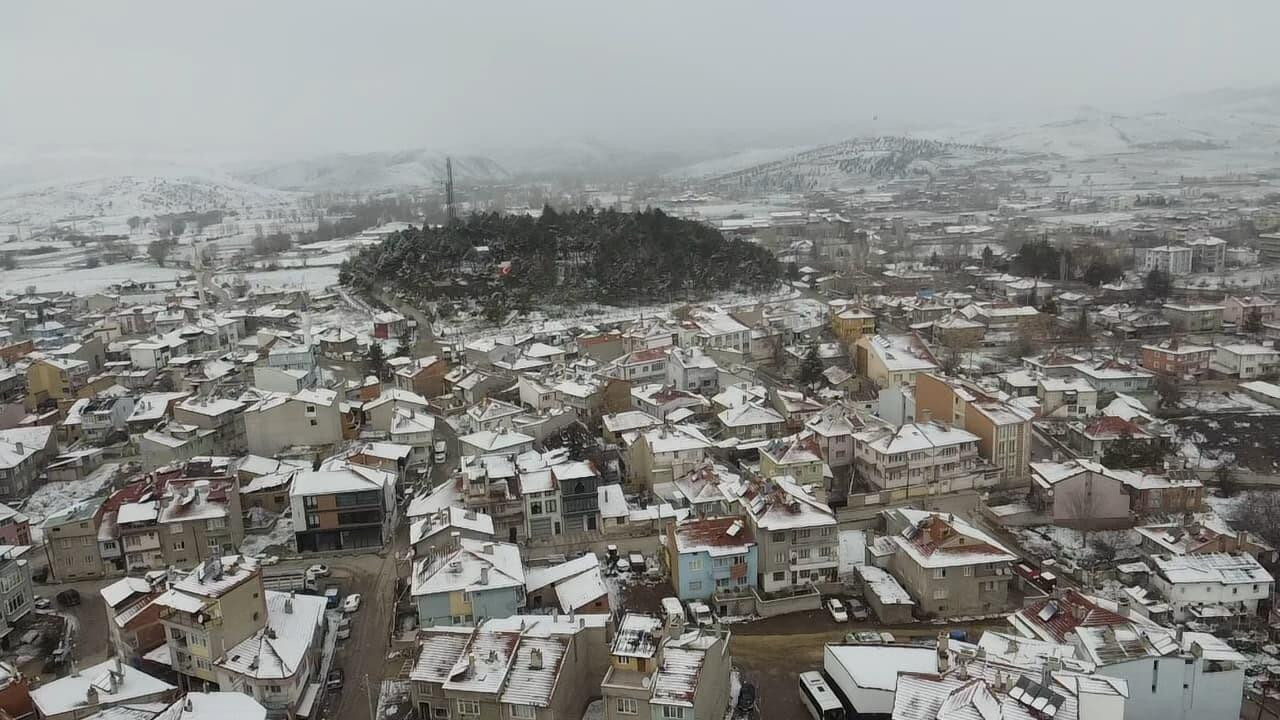 Afyonkarahisar’da Kar Yağışı ve Hava Soğudu