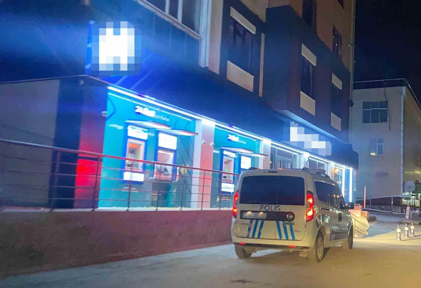 Aksaray’da Gece Yarısı Bankada Alarm Çalması Panik Yaratmıştı