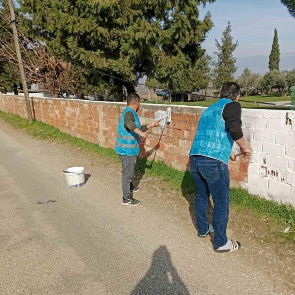 Alaşehir'de Güzle İlkokulu'nda yapılan bakım ve onarım çalışmaları-4