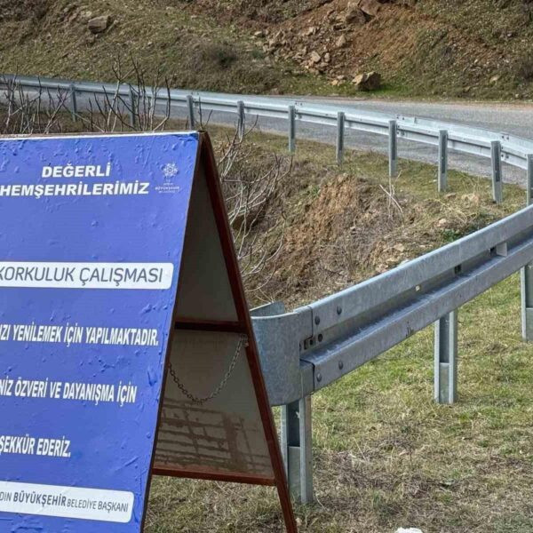 Aydın Büyükşehir Belediyesi ekiplerinin yol yapım çalışmalarında-4