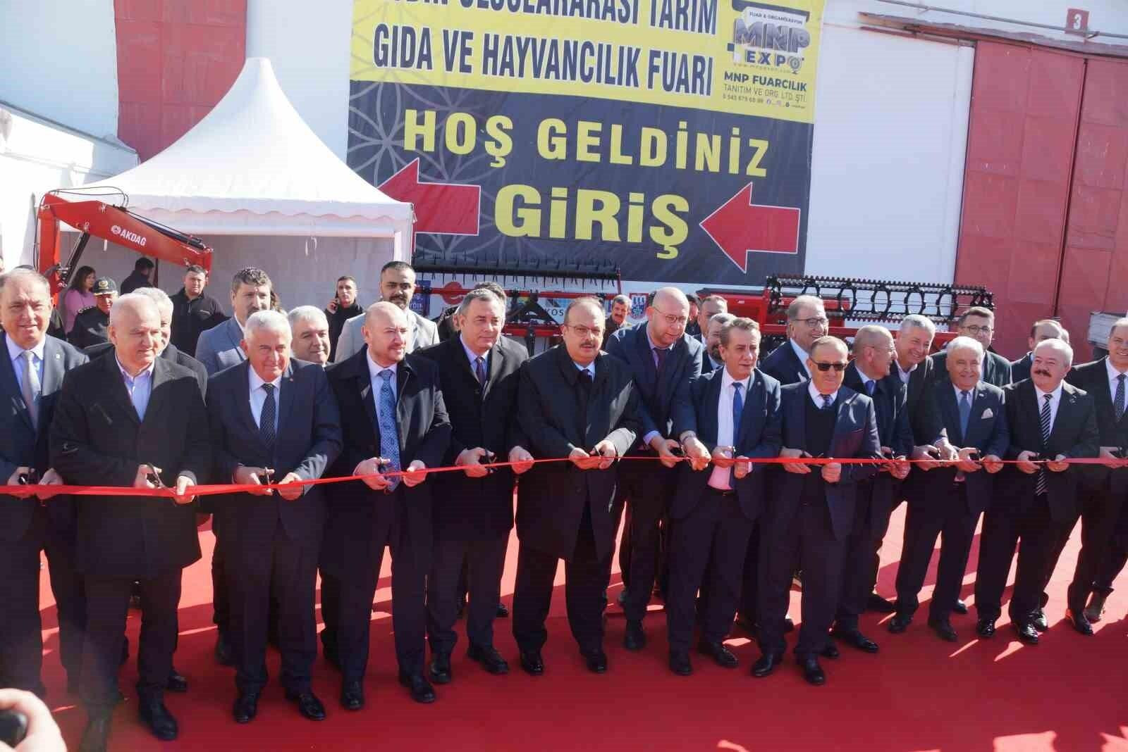 Aydın’da 12. Uluslararası Aydın Tarım, Gıda ve Hayvancılık Fuarı Açıldı