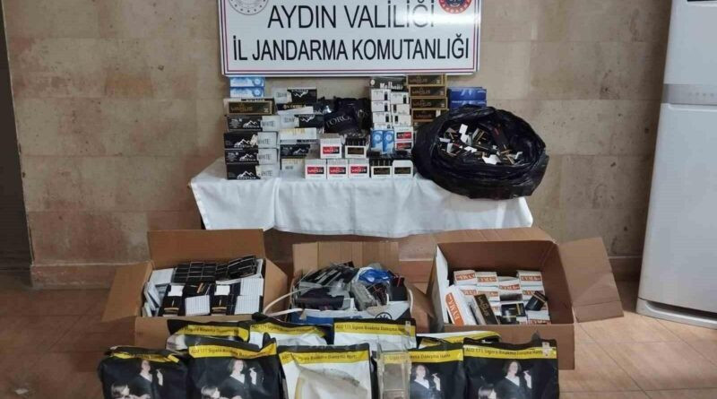 Aydın'da Germencik'te Sigara Kaçakçılığı Operasyonu, 10 Kilo Tütün ve Binlerce Boş Makaron Ele Geçirildi 1