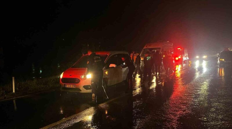 Aydın'ın İncirliova'da Zanrleme Trafik Kazasında 1 Yaralı 1