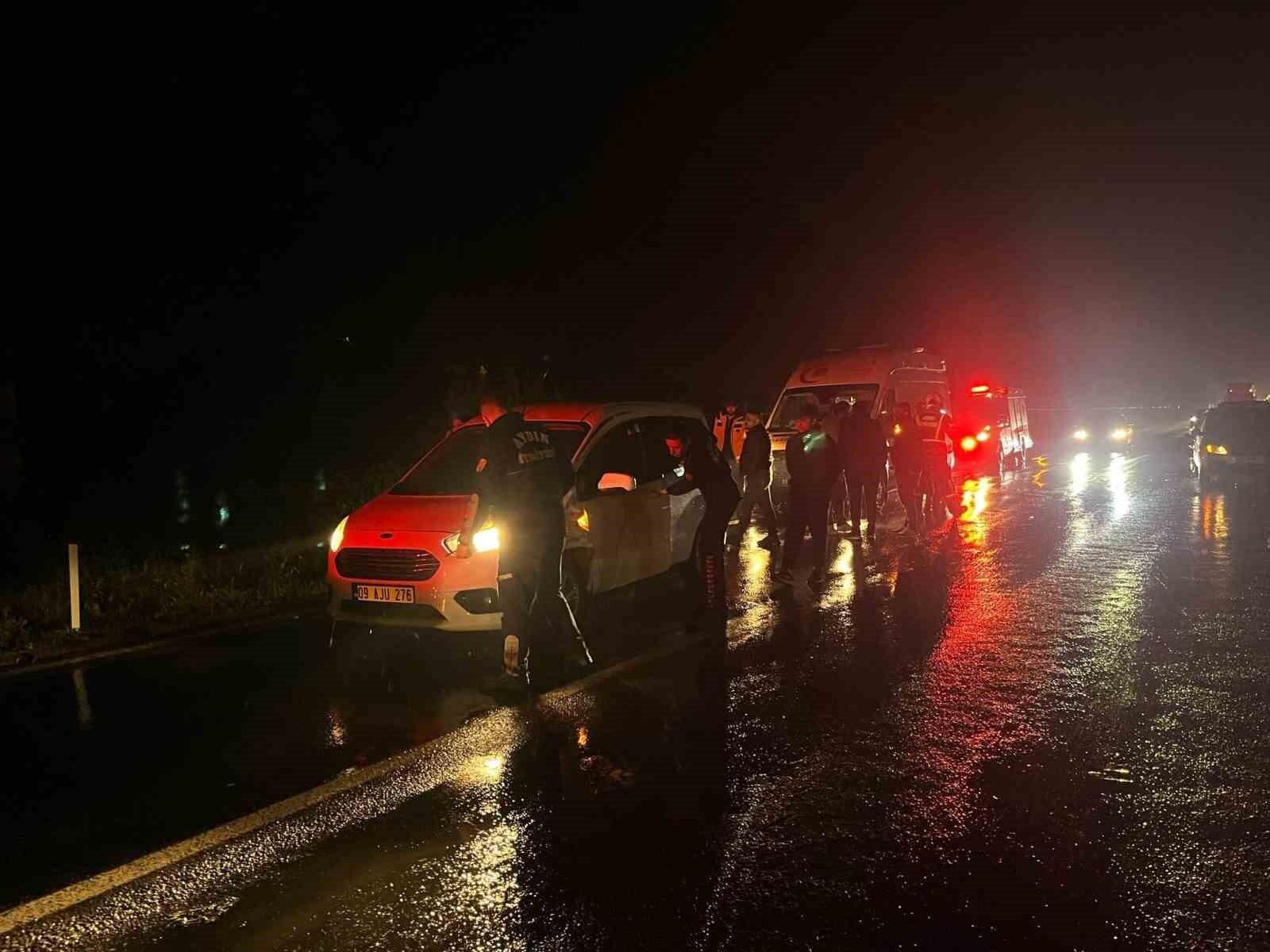 Aydın’ın İncirliova’da Zanrleme Trafik Kazasında 1 Yaralı