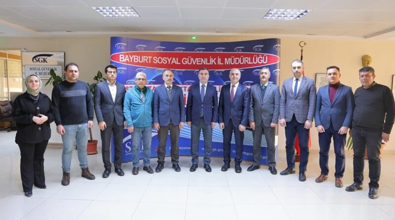 Bayburt Valisi Mustafa Eldivan SGK ve İl Milli Eğitim Müdürlüklerini Ziyaret Etti 1