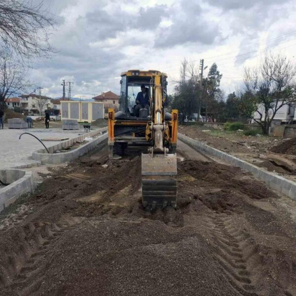 Beyobası Mahallesi'nde yapılan açık otopark-2