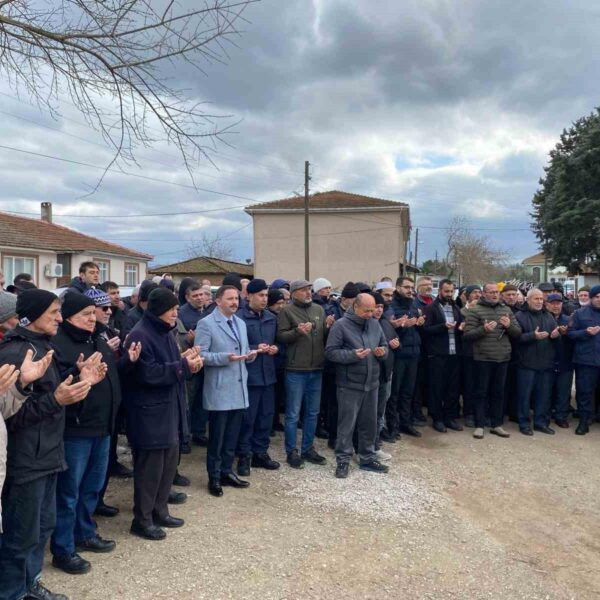 Bigalı Mehmet Çavuş'un torunu Recep Eren'in cenaze töreni-1