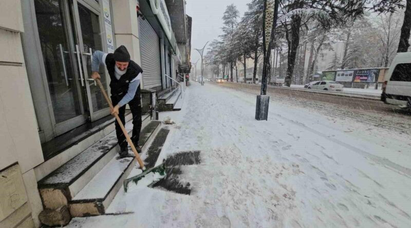 Bitlis Tatvan'da Karla Mücadele 1