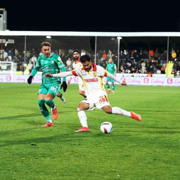 Bodrum FK ve Göztepe futbolcularının oynadığı maç-1