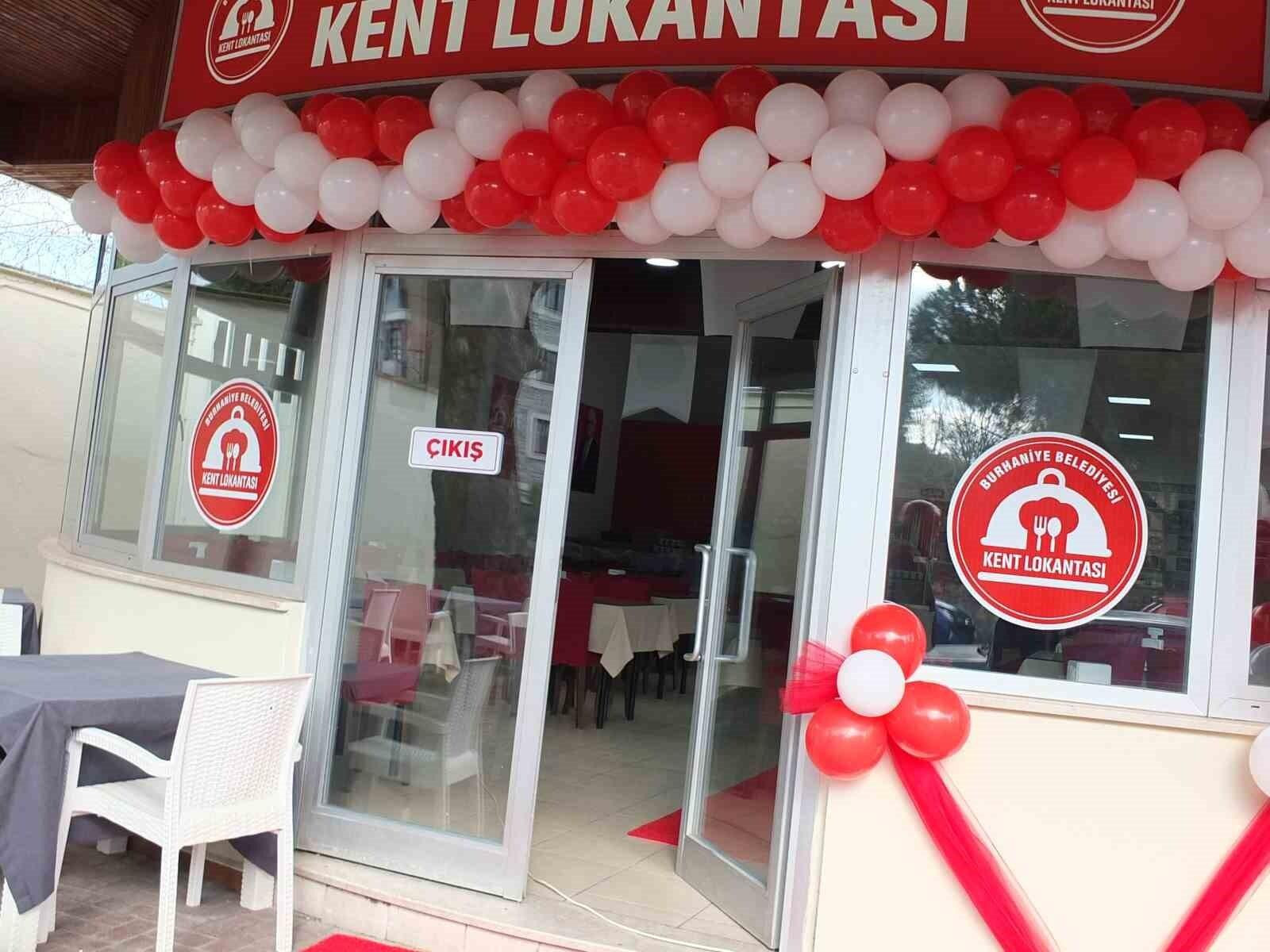 Burhaniye’de Kent Lokantası Açıldı, Yemek 85 Liraya