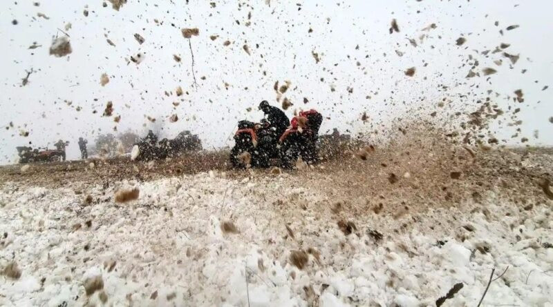 Bursa'da ATV Tutkunları Karlı Çepni Zirvesine Doğru Macera Yaşattı 1