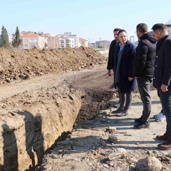 Cider Yolu projesinin alt yapı çalışmalarının tamamlandığı görüm-2