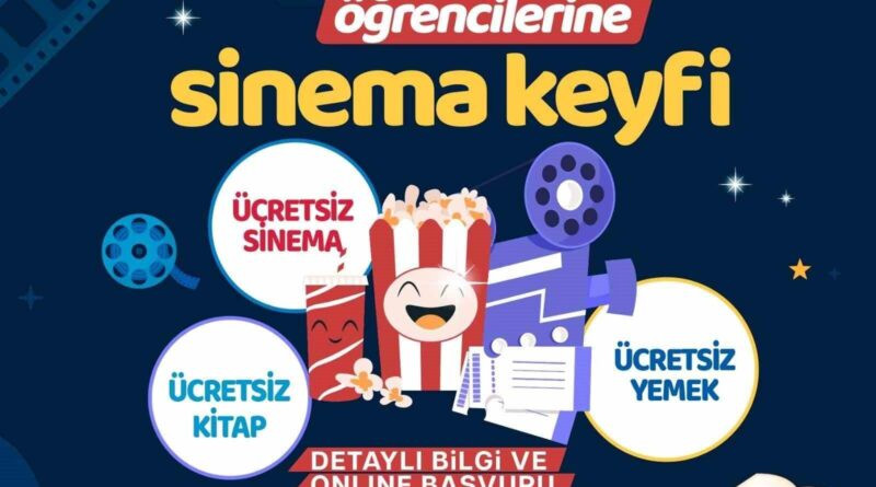 Denizli Büyükşehir Belediyesi Öğrenciler İçin Ücretsiz Sinema, Yemek ve Kitap Hediyesi Sunuyor 1