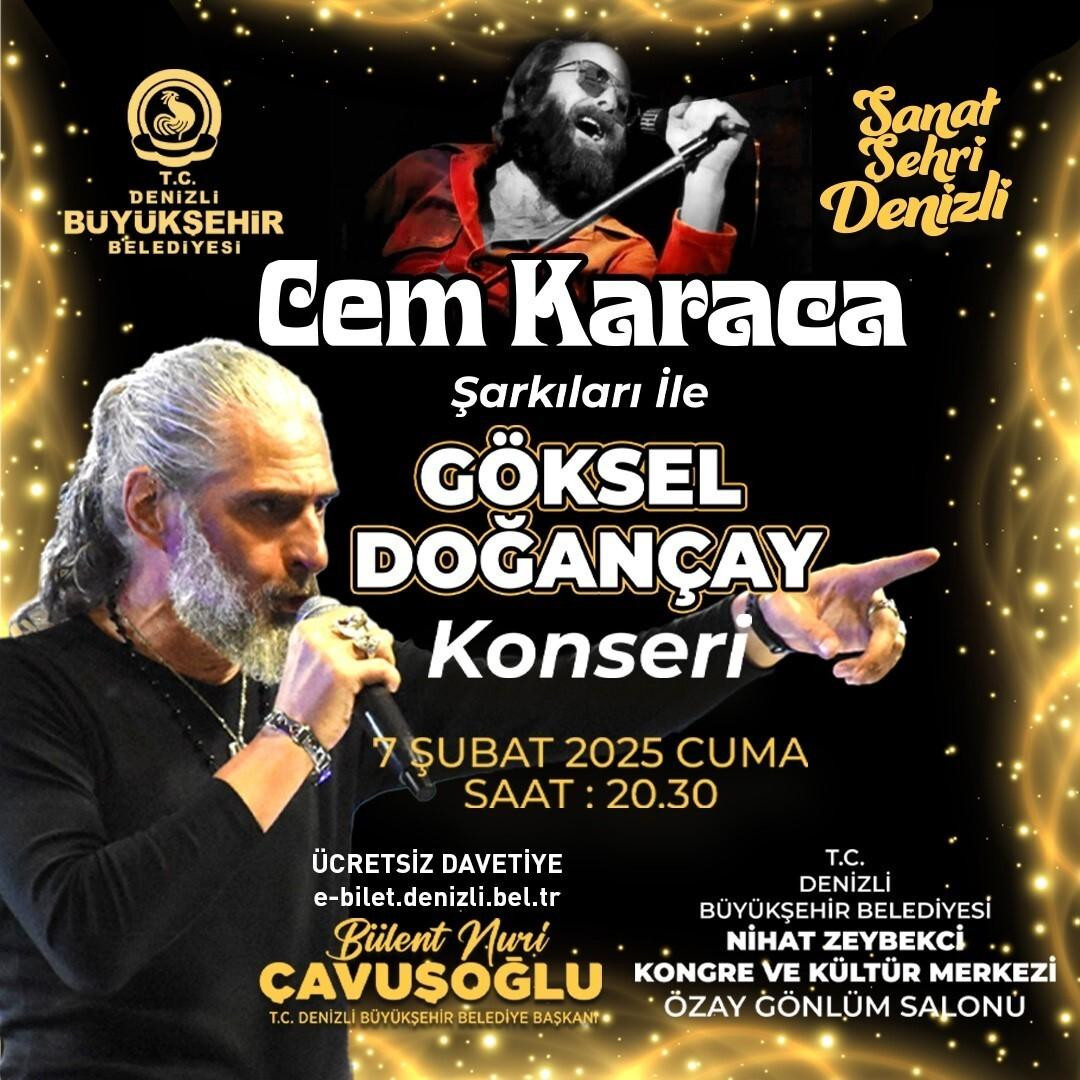 Denizli, Cem Karaca’ya Özel Anı Konseriyle Hediye