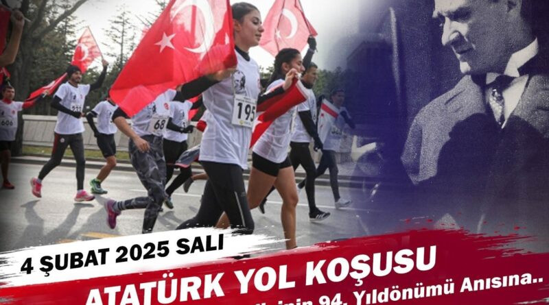 Denizli'de Atatürk Koşusu ile Atatürk Ziyaretinin 94. Yıldönümü Anılacak 1