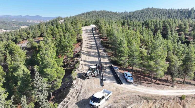 Denizli'de Honaz Gürleyik TOKİ Konutları İçin Yeni Su İletim Hattı Projesi Tamamlandı 1