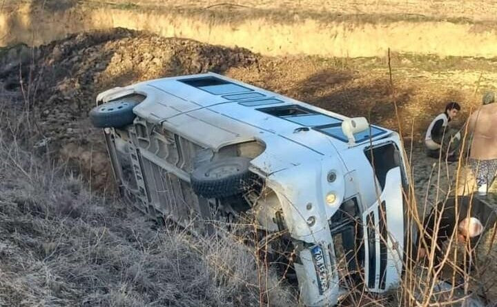 Denizli'nde İşçi Servisi Kazasında 1 Ölü 3 Yaralı 3