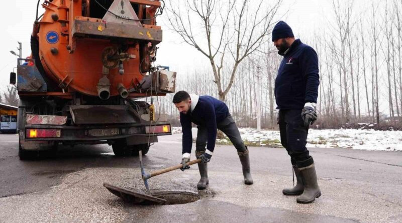 Düzce'de Kar Krizi Sonrası Tamir Çalışmaları Başladı 1