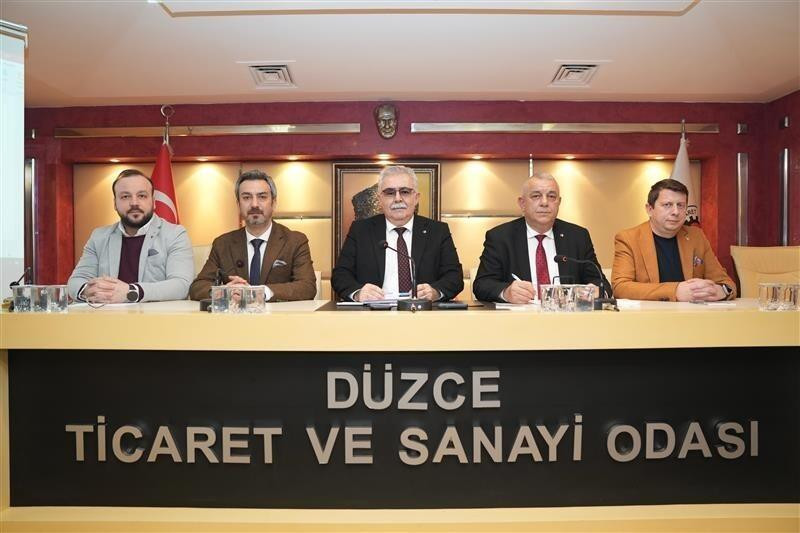 Düzce Ticaret ve Sanayi Odası Meclisi ToPlantısında Faaliyetler ve Sosyal Medya Liderliği Öne Çıktı