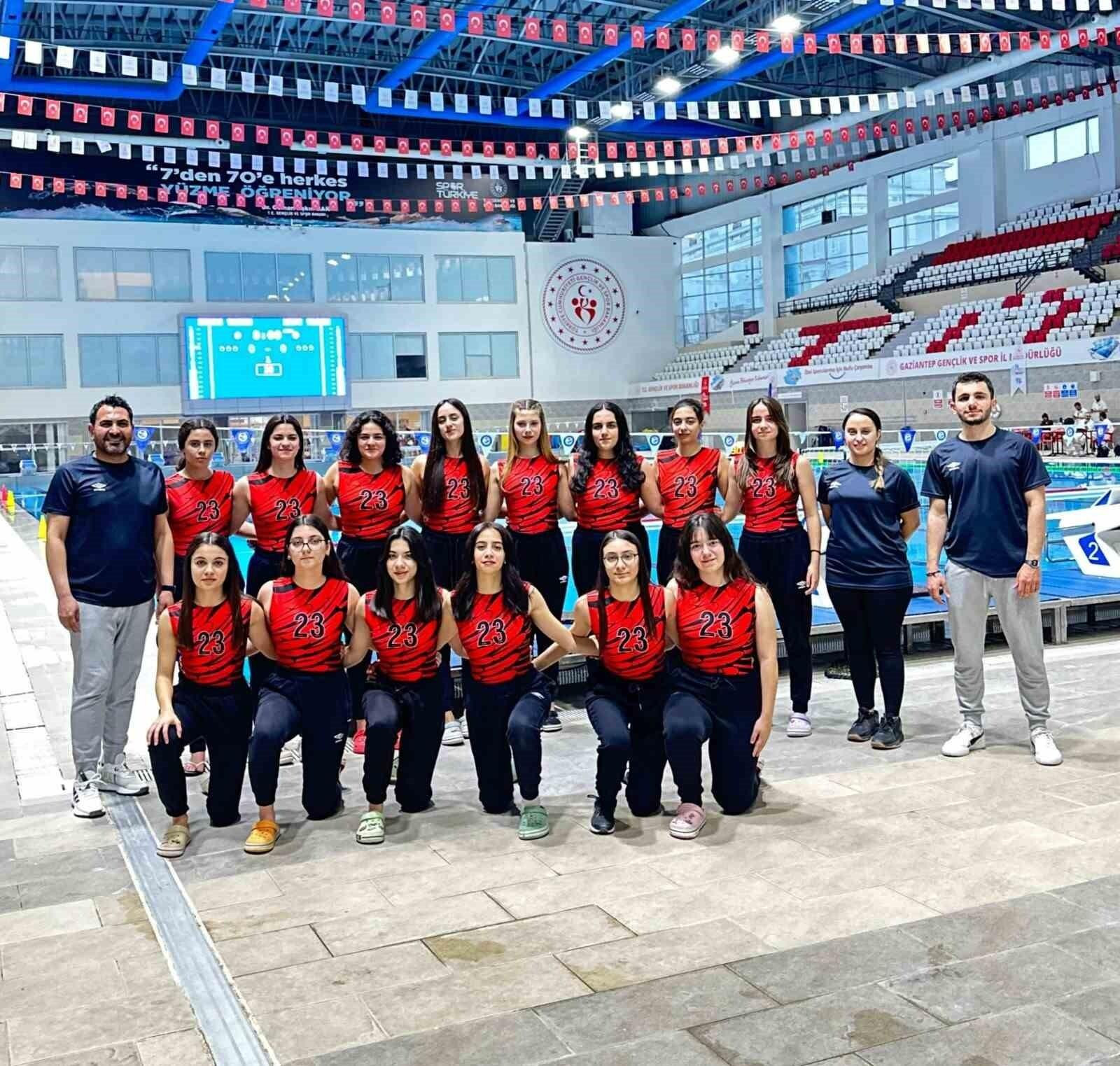 Elazığ Gençlik Spor Kulübü Sutopu Takımı U16 Kadınlar Türkiye Şampiyonasında İkincilik