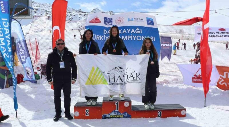 Erciyes Kayak Merkezi'nde Gençler ve Büyükler Dağ Kayağı Türkiye Şampiyonası'nın Birinci Aşaması Tamamlandı 1