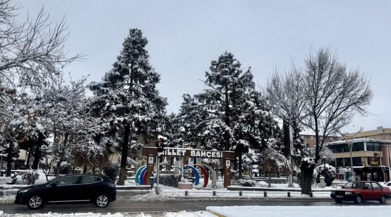 Erzincan'da Kar Şöleni: Beyaz Gelinliğe Bürünen Kent 1