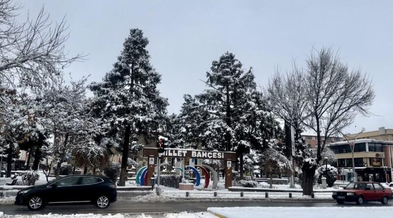 Erzincan'da Kar ve Tipiyle Beyaz Şölen 1