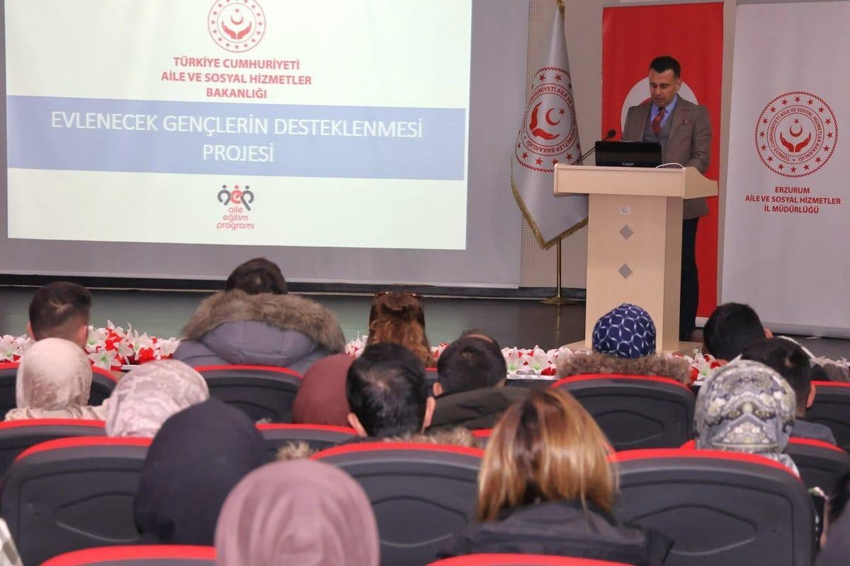 Erzurum’da Evlenecek Gençler İçin Destek Projesi Başladı