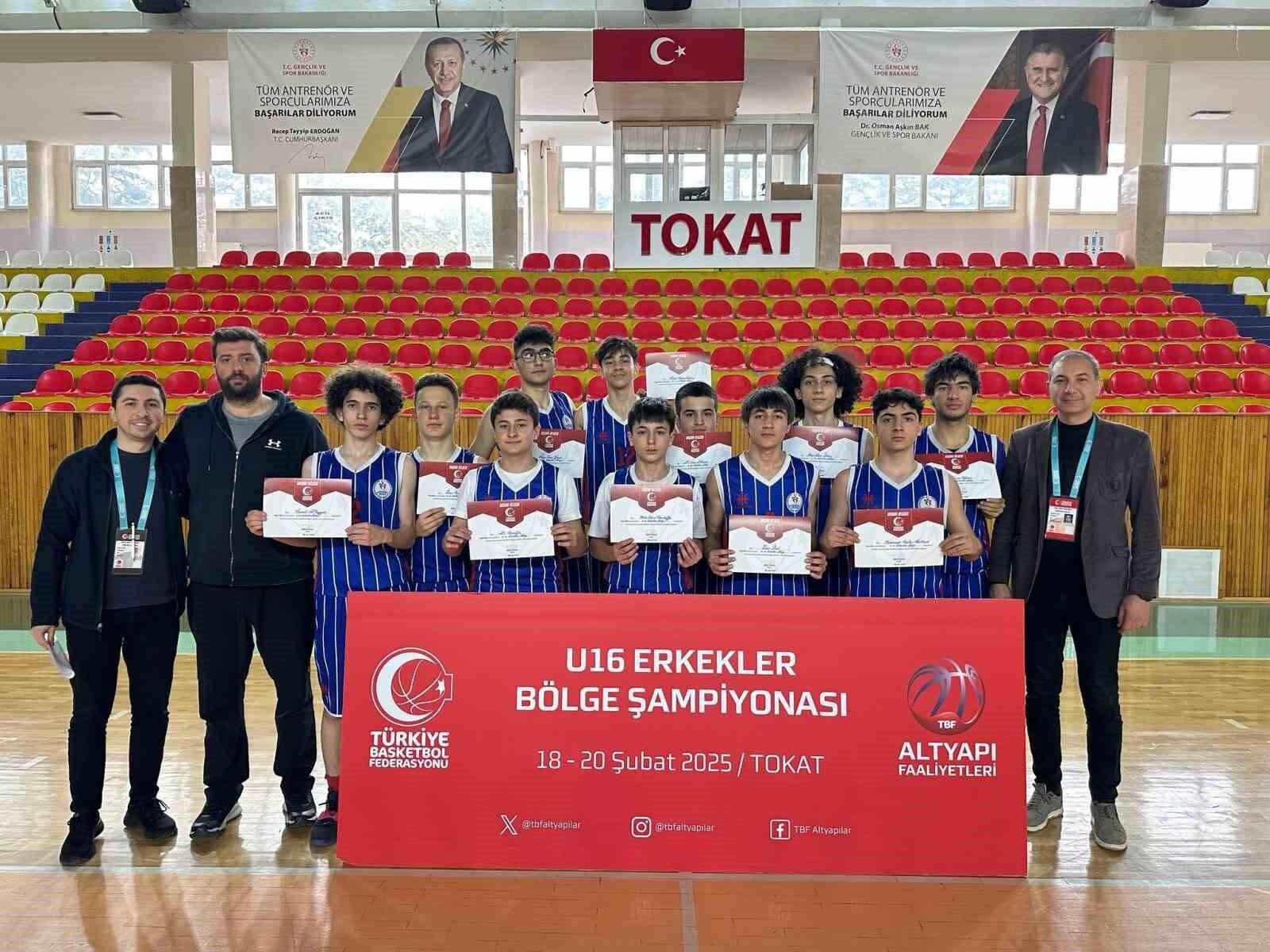 Erzurum Gençlik Spor Basketbol Takımı Bölge Şampiyonu Oldu