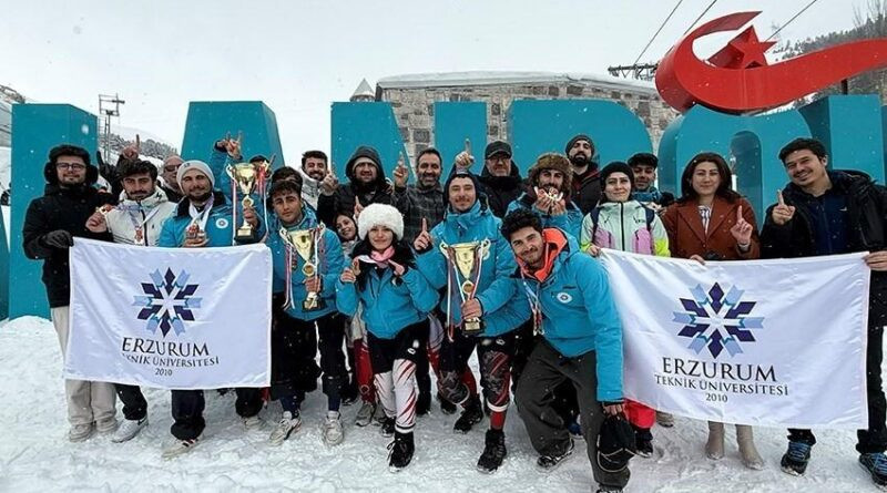 Erzurum Teknik Üniversitesi (ETÜ), Kış Sporları'nda Damga Vurdu: 3 Kupa ve 10 Madalya 1