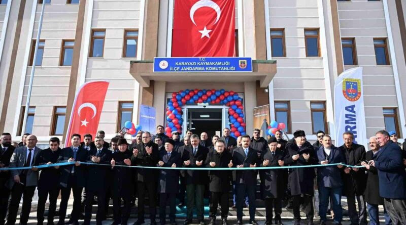 Erzurum Valisi Mustafa Çiftçi, Karayazı'nda Yeni Jandarma Komutanlığı Binası'nı Açtı 1