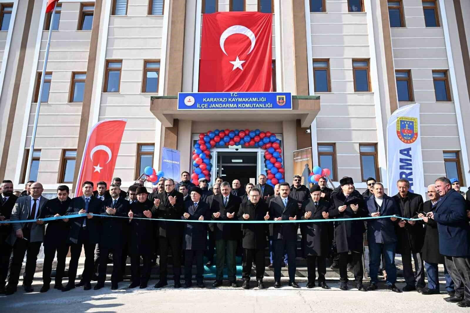 Erzurum Valisi Mustafa Çiftçi, Karayazı’nda Yeni Jandarma Komutanlığı Binası’nı Açtı