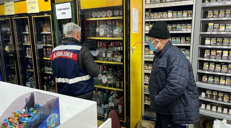 Eskişehir'de Jandarma, 164 İş Yeri Kaçak ve Sahte Alkol Operasyonu 1