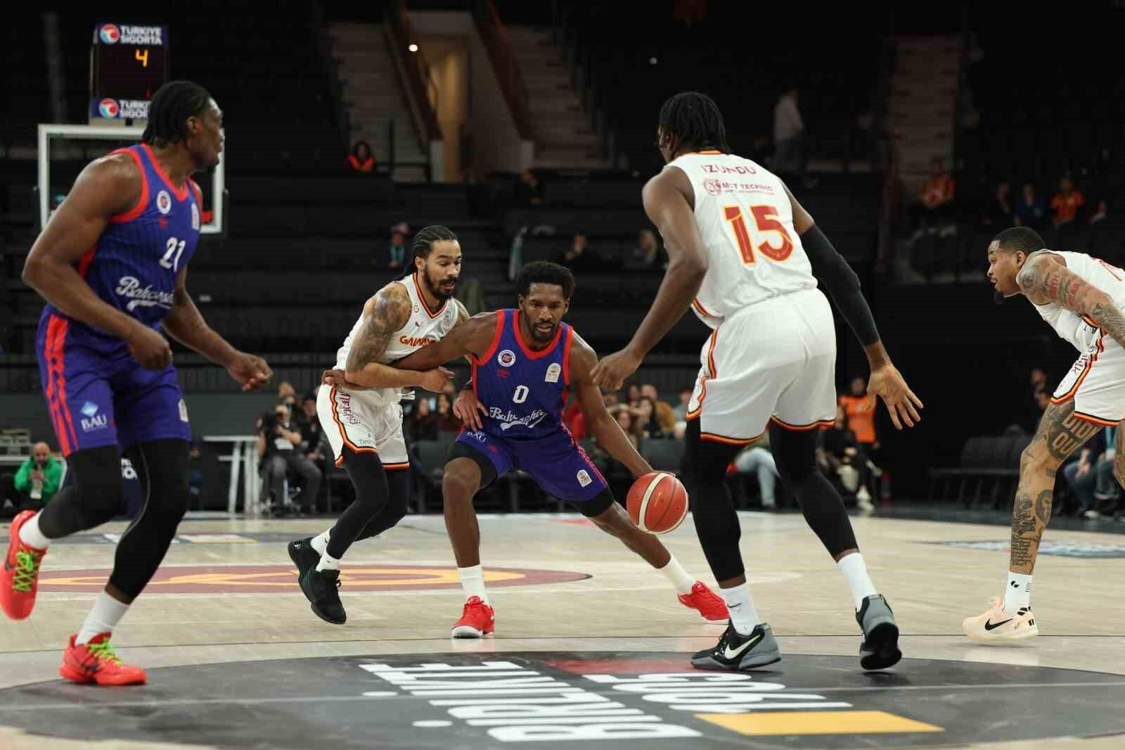 Galatasaray, Bahçeşehir Koleji’ni Basketbol Süper Ligi’nde 87-84 Geride Bıraktı