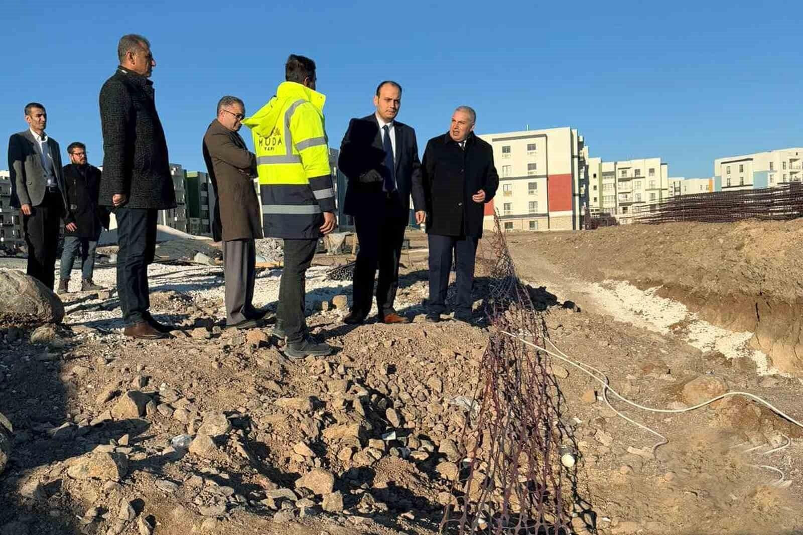 Gaziantep Araban’da Depremzedeler İçin 32 Derslik Okul İnşaatı Başladı