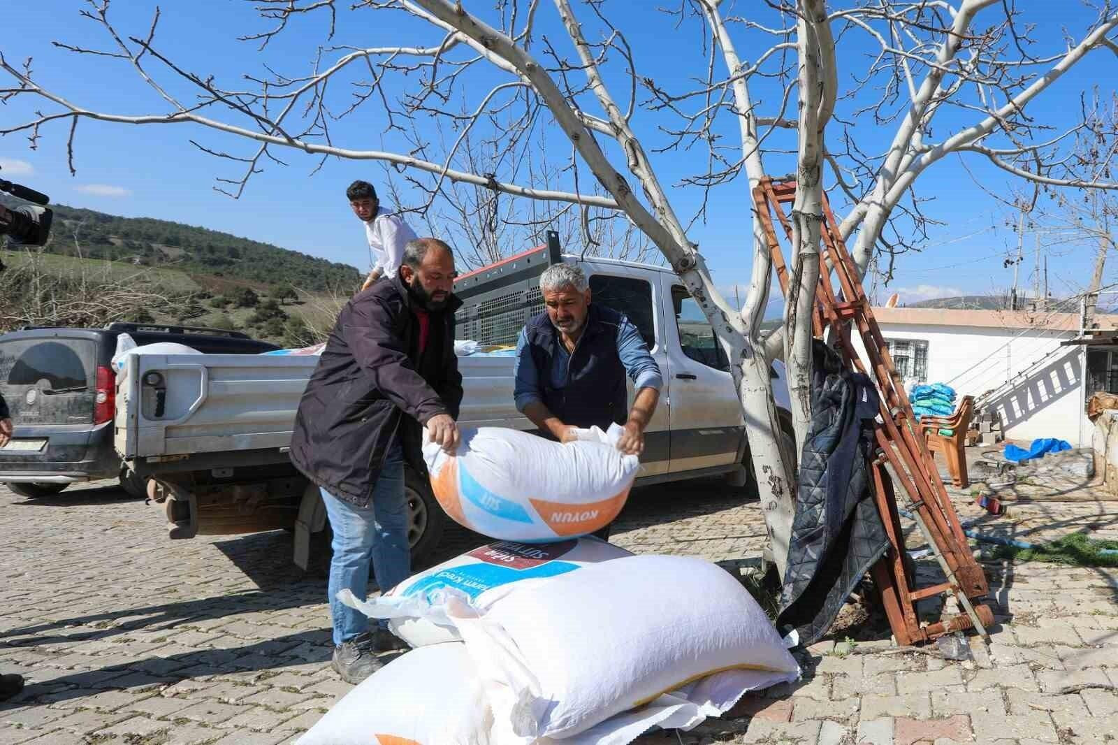 Gaziantep Büyükşehir Belediyesi, Afetzede Çiftçilere Yoğun Destek