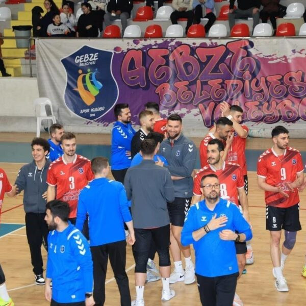 Gebze Belediyesi Erkek Voleybol Takımı'nın Saint Joseph karşısında oynadığı maç-1