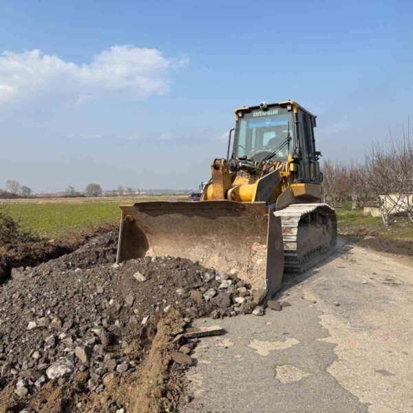 Gönen-Keçeler Yolu genişletme çalışmaları-1